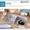 Ruvati 29" Undermount 50/50 Double Bowl 16 Gauge SS Kitchen Sink RVM4301 - alternate 10
